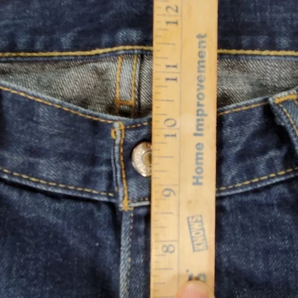 Levis for Brooks Brothers Mens Jeans 35x32 Made in USA Dark Wash Bootcut